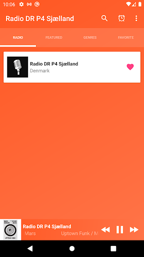 Radio DR P4 Sjælland FM Screen 2