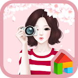cherry blossom dodol theme icon