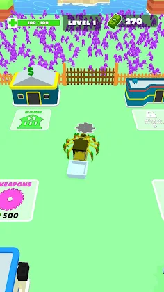 Spider Train - Zombie Attack - Screenshot 1