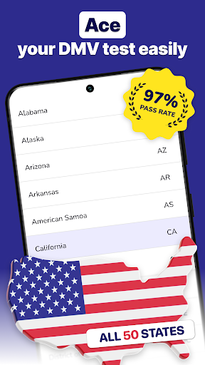 DMV Practice Driving Test App screenshot 1