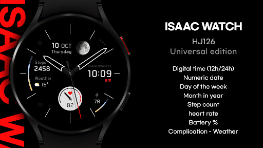 ISAAC WATCH HJ126 Screen 3