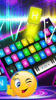 screenshot of Neon Beam Piano Lights Keyboar