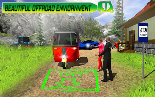 Tuk Tuk Auto Rickshaw games 3d MOD APK (Premium/Unlocked) screenshots 1