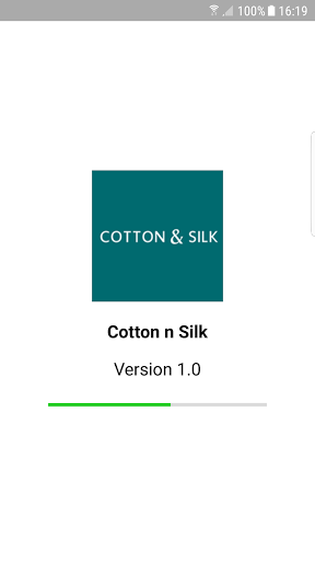 Android application Cotton and Silk screenshort