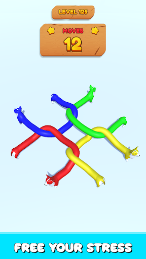 Android application Tangle Animal: Twisted Master screenshort