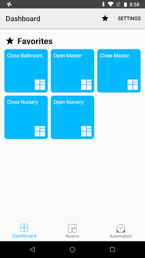 Android application tilt screenshort