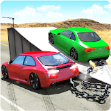 Chained Cars Racing 3D Game icon