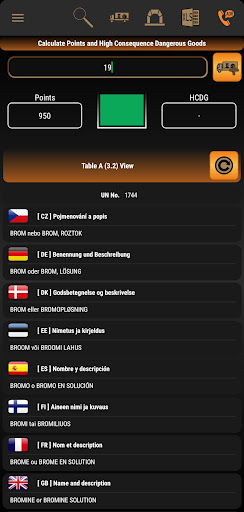 ADR Tool 2025 Dangerous Goods screenshot 5