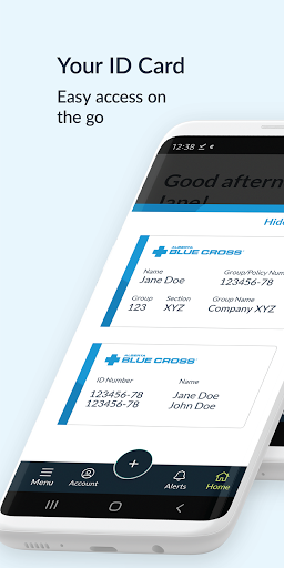 Alberta Blue Cross®—member app Screen 3