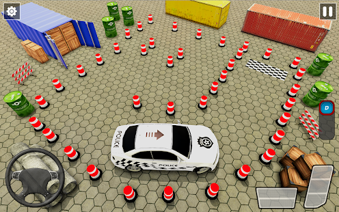 Police Car Parking Simulator Screenshot