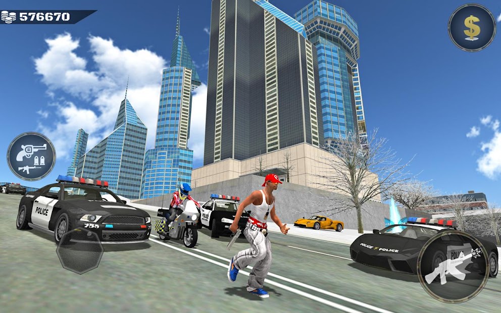 Captura de Pantalla 21 Real Gangster Grand City Sim android