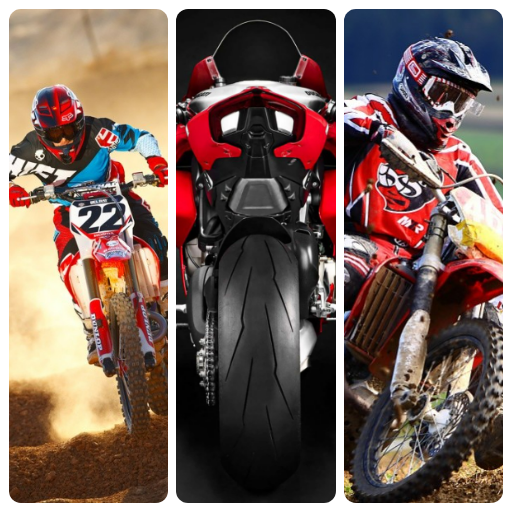 Motocross Motocycle Wallpaper logo