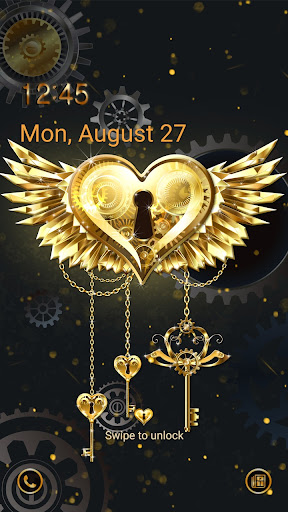 Android application 4K Wallpaper HD - Twinkle Gold screenshort
