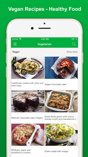 Android application Vegan & Vegetarian Recipes - H screenshort
