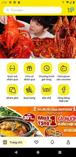Android application Cần Thơ 24h screenshort