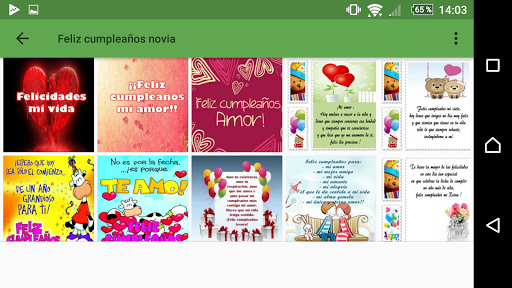 Amada Mia, Feliz Cumpleaños Screenshot 3 - AppWisp.com