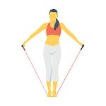 Cover Image of डाउनलोड Jump Rope Counter and Calorie Counter for Workout 1.0.9 APK