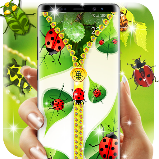 Ladybug lock screen logo