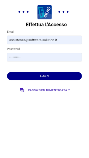 FidoMENU Screen 2