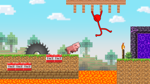 Stickman Parkour: Sky Jump