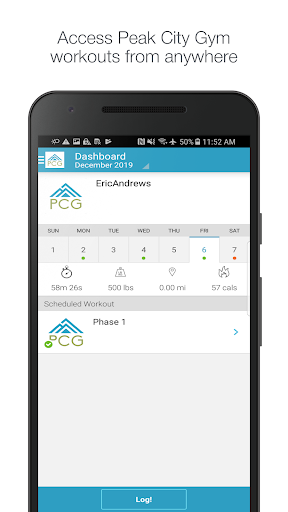 Android application PCG Virtual screenshort