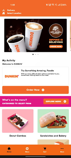 Dunkin' India Order Onlineのおすすめ画像1