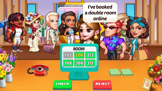 Hotel Craze Design Makeover (MOD, Unlimited Money) 1.0.59 free on android 4