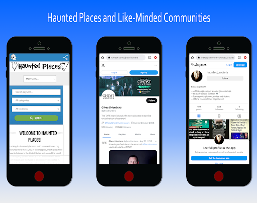 Ghost Hunting & Reporting Screen 3