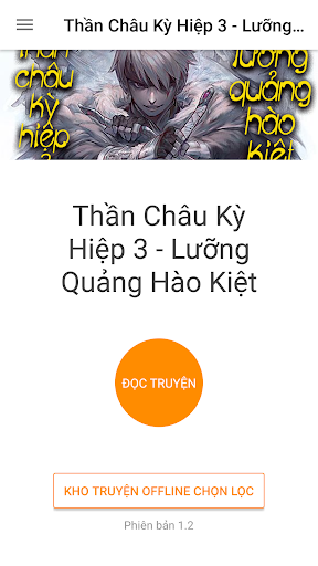 Android application Thần Châu Kỳ Hiệp 3 - Truyện o screenshort