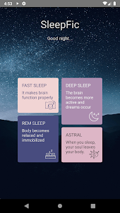 SleepFic: 神経学的な音、速い睡眠、より良い睡眠