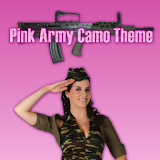 GO SMS PRO Pink Army Camo icon