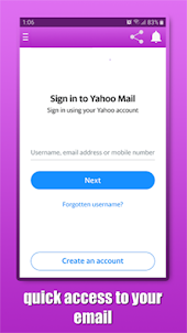 Mail App for Yahoo and Hotmail