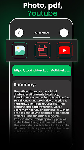 JustChat Chatbot AI Assistant