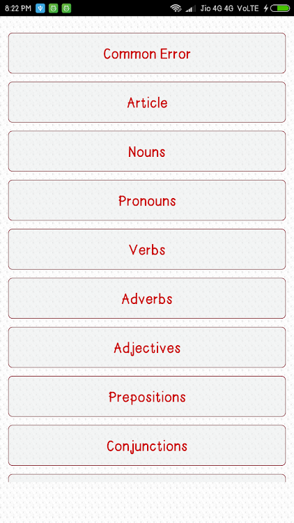English Grammar Quiz - 3.0 - (Android)