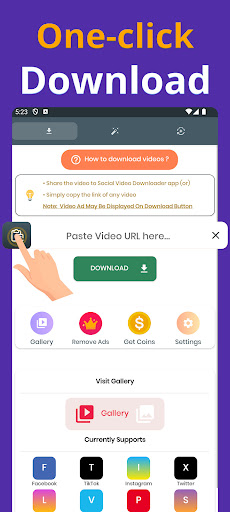 Social Video Downloader | SVD Screenshot 1 - AppWisp.com