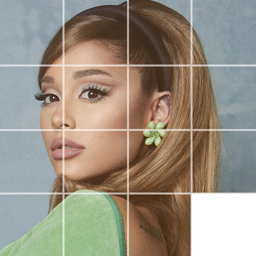 Ariana Grande Slide Puzzle Game