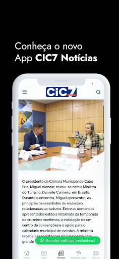 CIC7 Notícias Screen 3