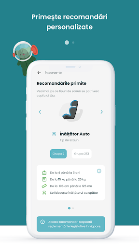 Child Car Safety App Screen 2