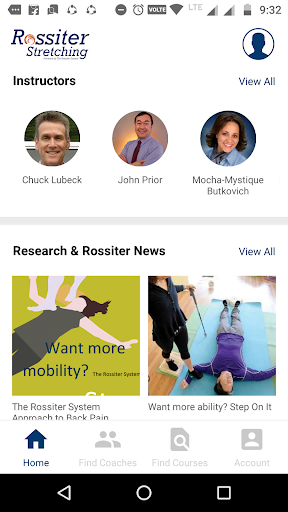 Rossiter Stretching Screen 3