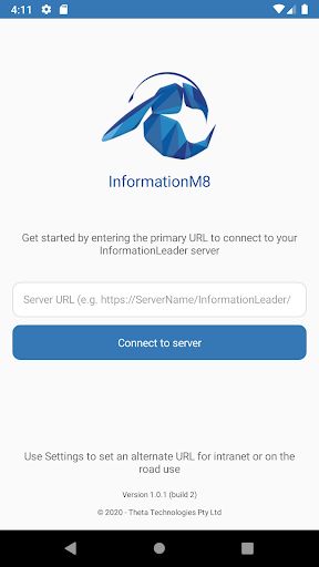 Android application InformationM8 screenshort