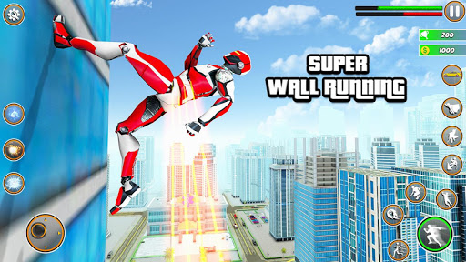Speed Robot Game 2021– Miami Crime City Battle 3.2 screenshots 1