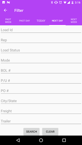 Grapevine TMS Mobile
