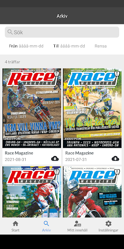 Race Magazine Screen 2