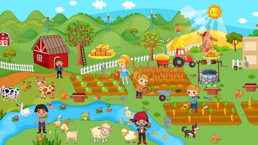 Android application Pretend Play Farm Village Life screenshort