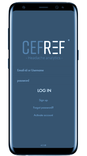Android application CEFREF screenshort