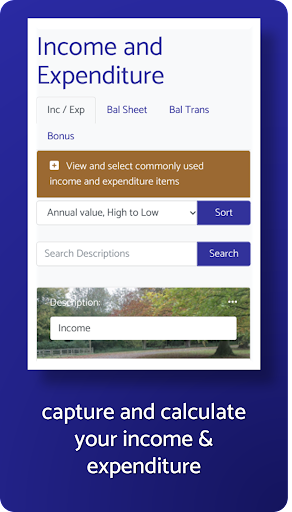 Android application iBudge screenshort