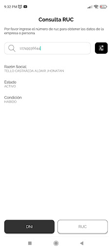 Consultas de Datos x DNI