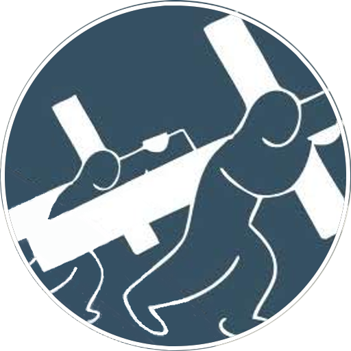 Krisztus nyomában keskeny úton logo