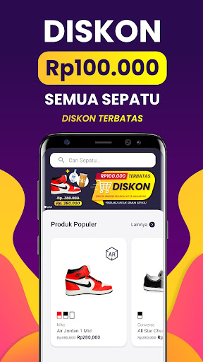 Android application Sepatu AK49 - Coba Sepatu 3D & screenshort