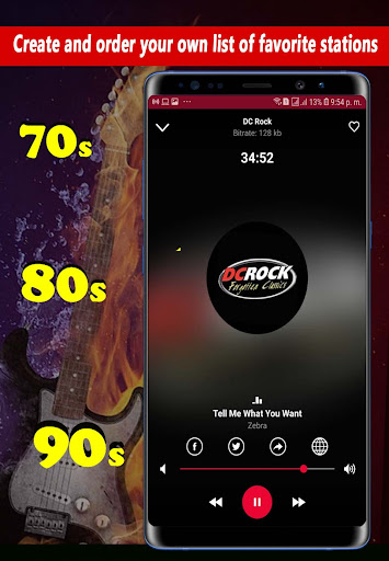 Classic Rock Music Screen 2